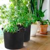 Plant Grow Bags 3 Pack Planter Bags Breathable Planting Fabric Pots 3 Gal Potato Vegetable