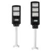Solar Street Path Light Outdoor 180Leds Radar Sensor Remote Control Wireless Lamps Ip65 Waterproof Lighting For Garage Front Door Garden Pathway