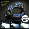 Tactical Led Headlamp Zoomable Torch 3 Light Modes 25000 LUM Camping Backyard Garden Garage