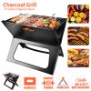 Portable Bbq Barbecue Grill Foldable Charcoal Grill Camping Garden Outdoor Travel