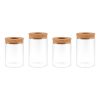 Glass Propagation Stations Indoor Glass Planters Hydroponic Plant Vases 2 Large 2 Small For Plant Cuttings Flower Arrangements