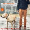 Dog Training Collar Receiver Ip67 Waterproof Dog Bark Shock Vibration Beep Receiver Up To 3280Ft