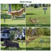Ultrasonic Animal Repeller Solar Powered Motion Sensor Repellent Ipx4 Waterproof Outdoor For Farm Garden Yard Repelling Deer Raccoon Cat Dog Rabbit Sq