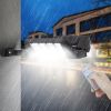 Solar Wall Light Outdoor 264Pcs Led Beads Pir Motion Sensor Remote Control Wireless Lamps Ip45 Waterproof Lighting For Garage Front Door Garden Pathwa